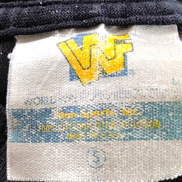 Vintage Genuine Official 1997 Undertaker Tee with WWF Tag - Size S Small Unisex - Picture 9 of 10